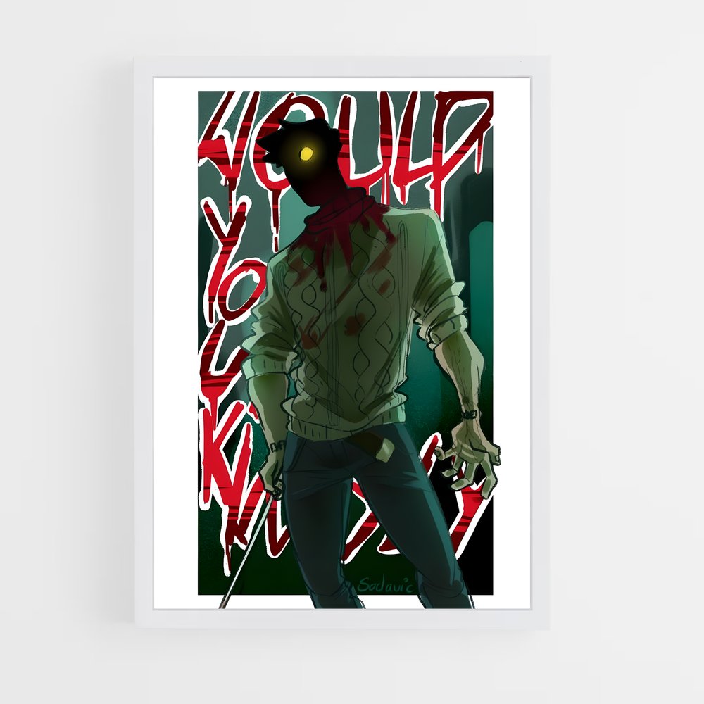 Poster L'Ombre du Couteau – affiche Bioshock (vue 3)
